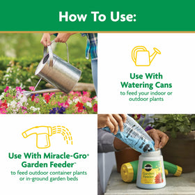 6.25 lb Miracle-Gro container label shows all purpose plant food
