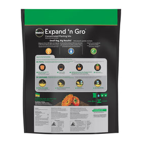Miracle-Gro Expand 'n Gro expands with water to feed plants for months