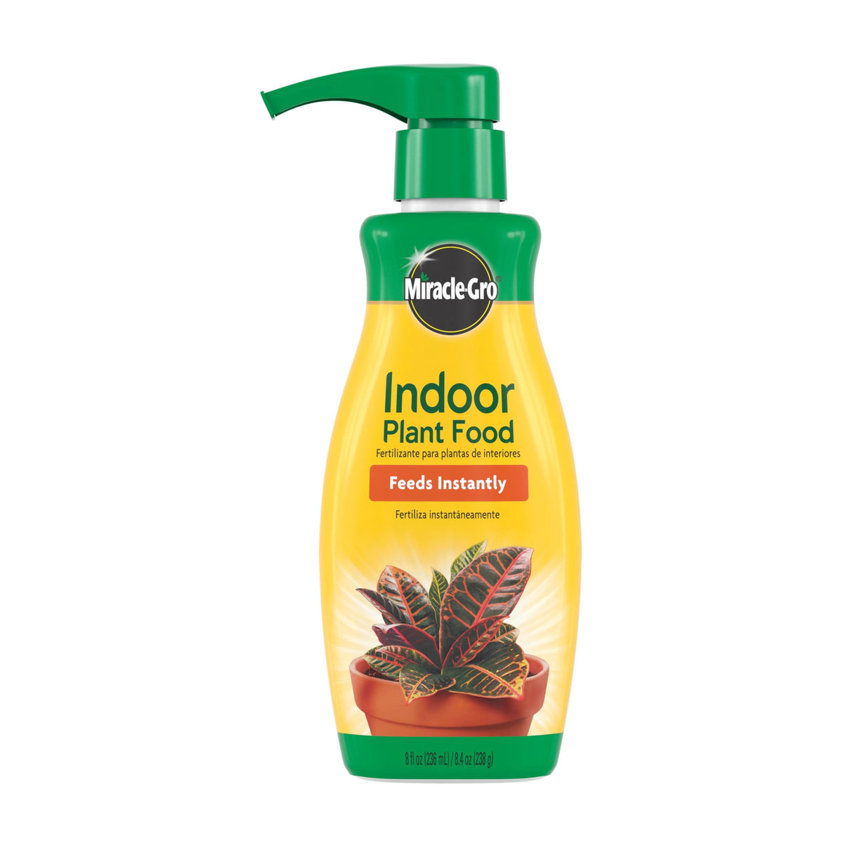 Miracle-Gro indoor garden setup powered by regular feeding.