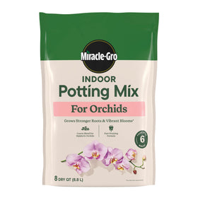 Miracle-Gro indoor orchid care kit promoting easy weekly maintenance.