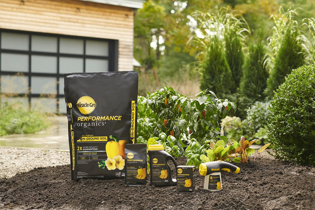 All-purpose plant food enhances organics with micronutrients for better garden results.