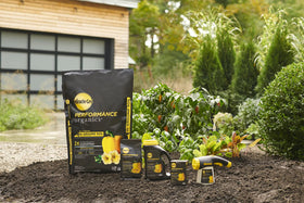 All-purpose plant food enhances organics with micronutrients for better garden results.