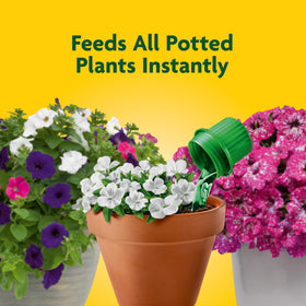 Miracle-Gro Pour & Feed liquid plant food ready to use for instant potted plant nourishment
