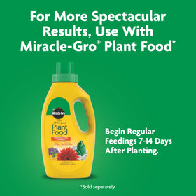 Miracle-Gro Quick Start enabling ongoing care after initial feedings.