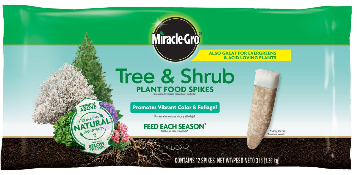 Miracle-Gro spikes delivering root nourishment for healthier landscapes