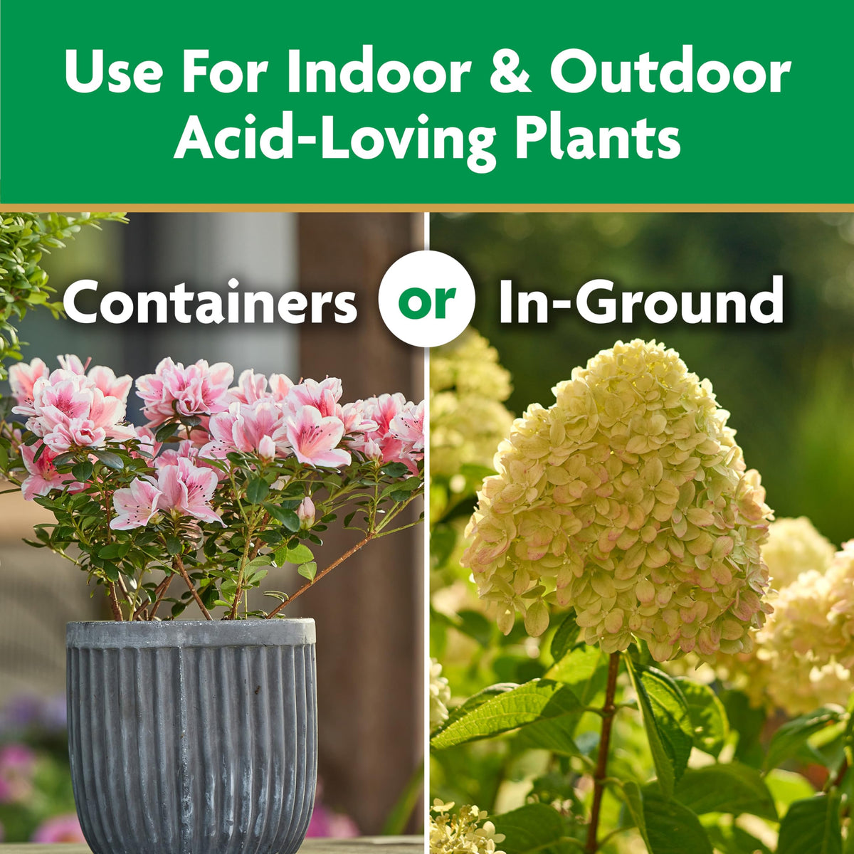 Miracle-Gro Water Soluble outdoor garden-feeder use for larger plantings.