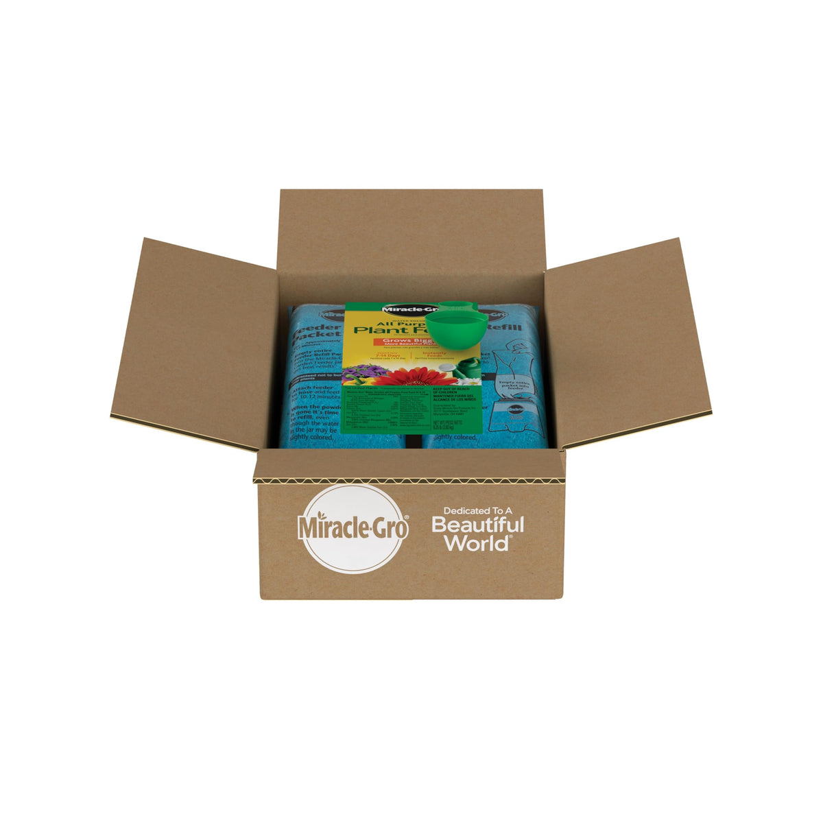 Indoor use dissolving in water to feed houseplants with Miracle-Gro
