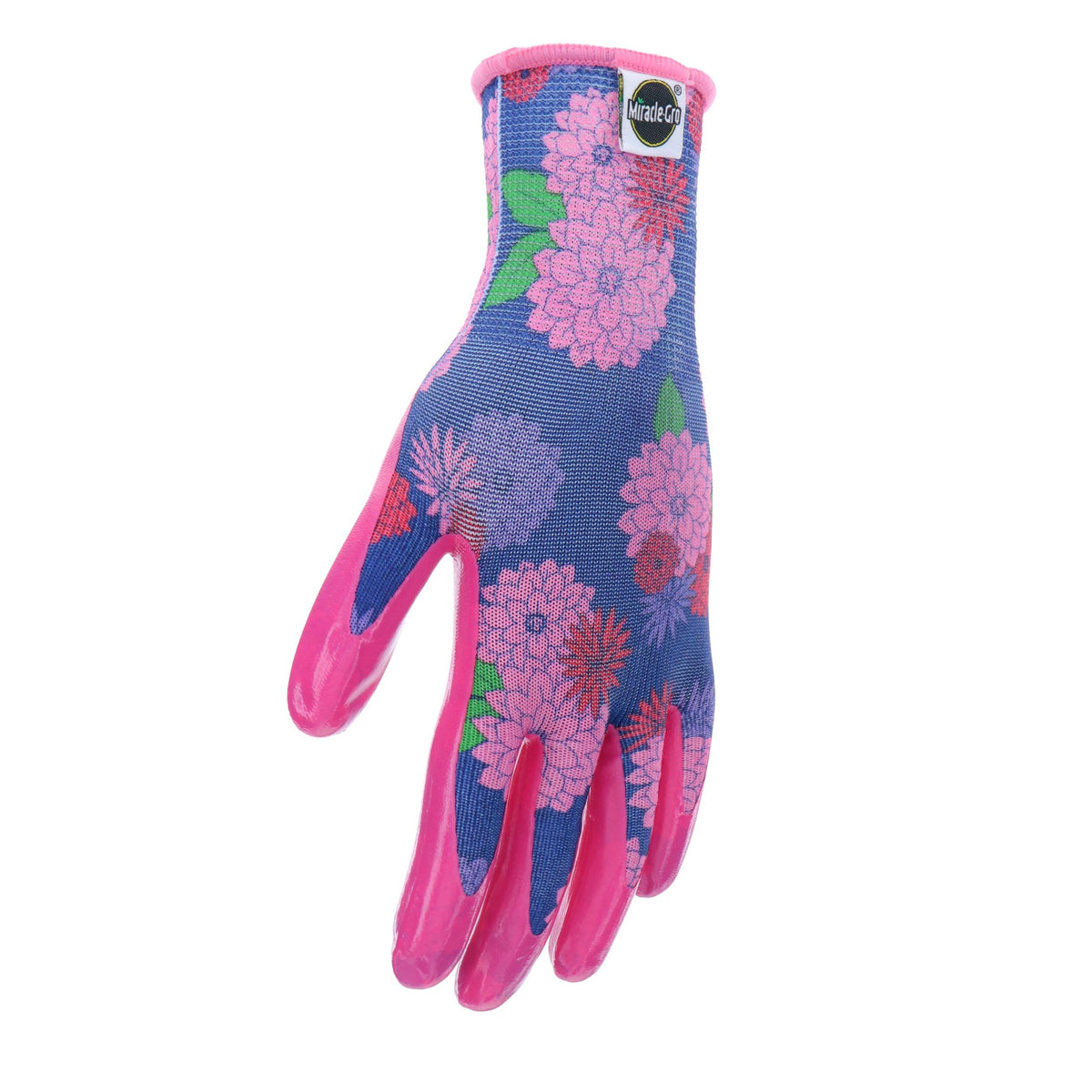 Miracle-Gro gloves ideal for planting, mulching, and mowing in varied conditions