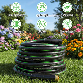 MiraFIex hose ideal for car wash setups and patio cleaning