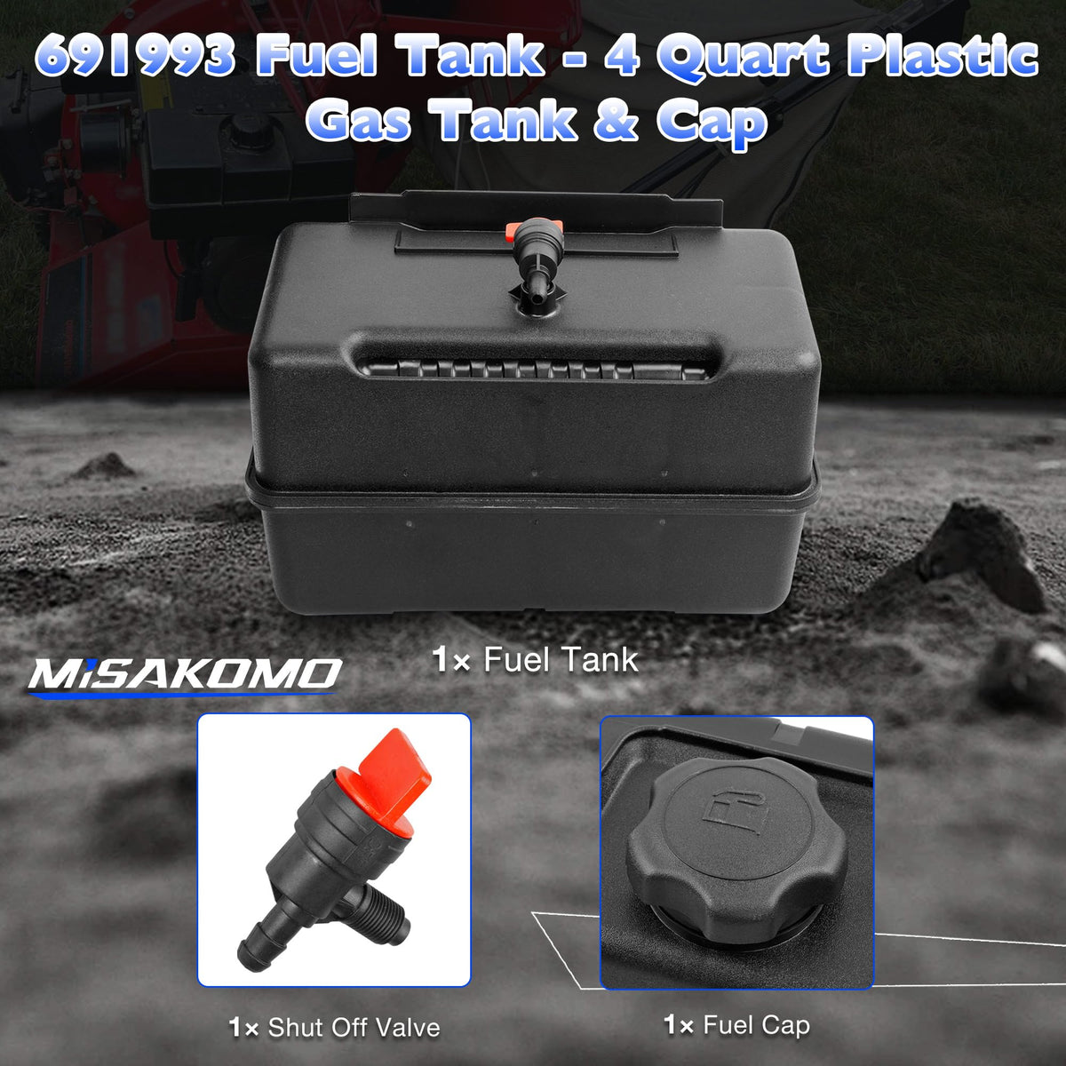 Misakomo 691993 aluminum shut-off hole strengthens valve assembly.