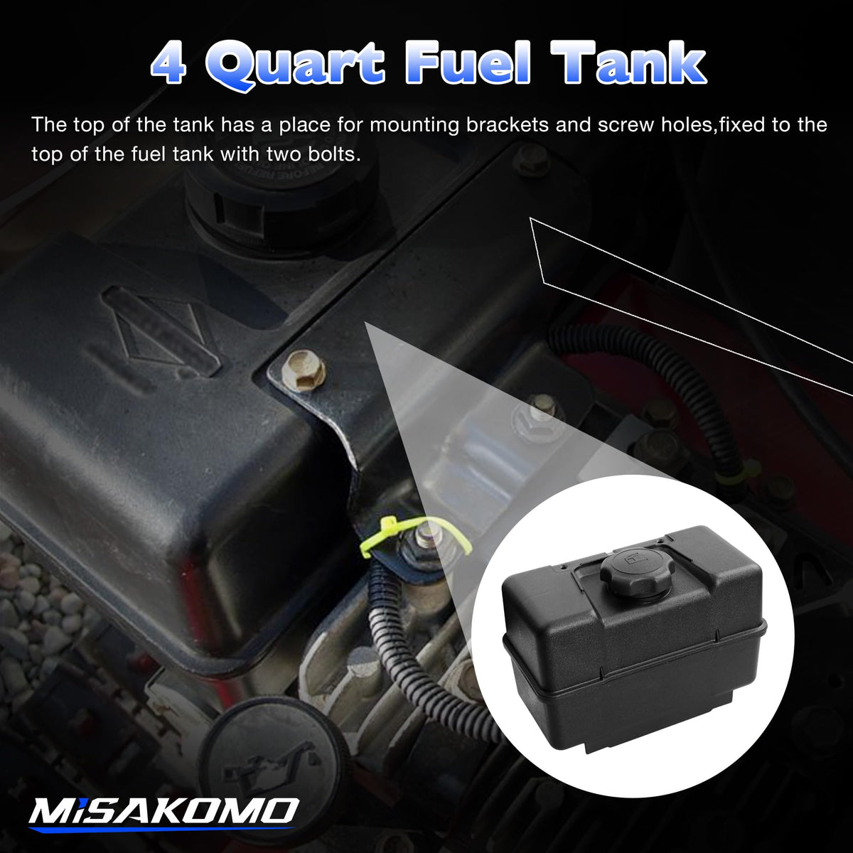 Misakomo 691993 remote mount compatibility suits multiple lawn tools.