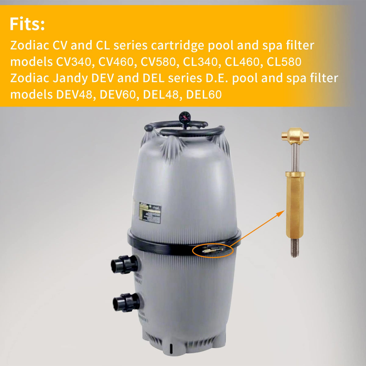 Misakomo compatibility with Zodiac CV/CL and Jandy DEV/DEL models for seamless replacement.