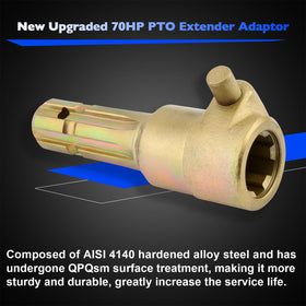 Misakomo extender built with durable AISI 4140 steel