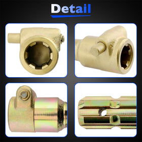 QPQ-surface treated Misakomo adaptor for extended life