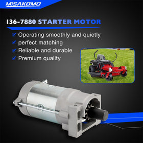 Misakomo starter motor for Exmark Quest Radius enables reliable, easy startup.