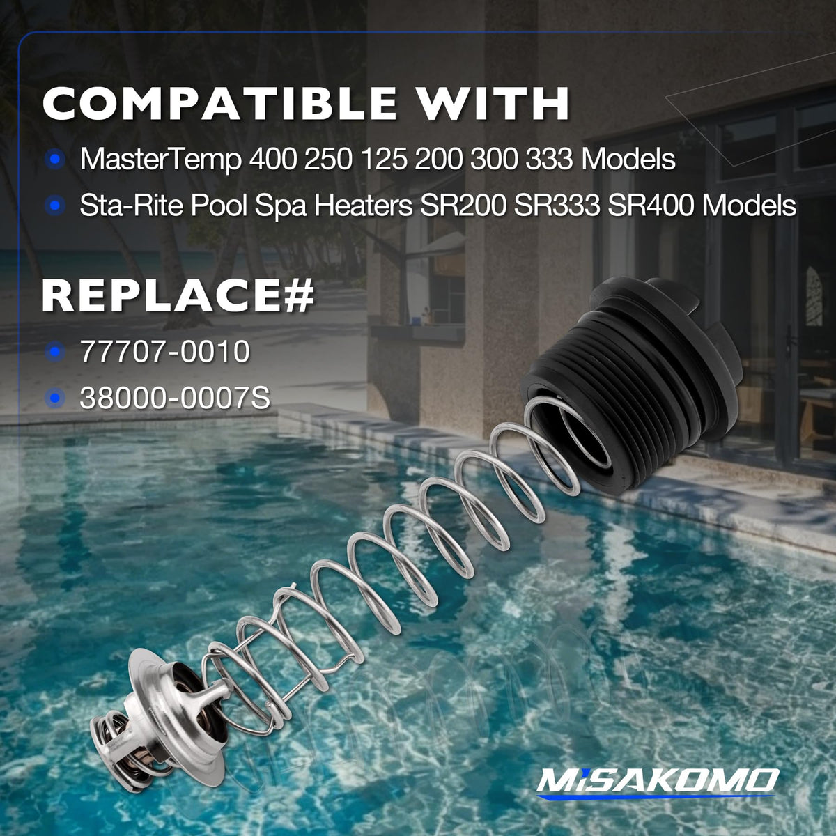 Misakomo thermal regulator MasterTemp 200 ensures steady warmth and easy installation.