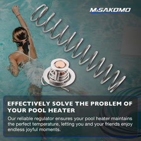 Misakomo thermal regulator Sta-Rite SR400 ensures stable temperature and easy fit.