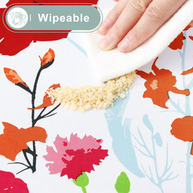 Misaya machine-washable tablecloth for quick cleanup after outdoor use