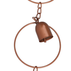 Miskall decorative rain chain along outdoor paths for ambience