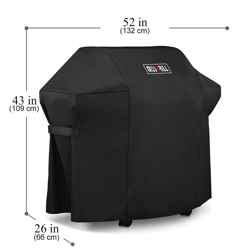 MissGrill 52x43 inch cover fits Weber Spirit grills for full protection