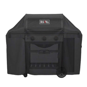 MissGrill 7130 breathable cover protects grill while allowing moisture escape