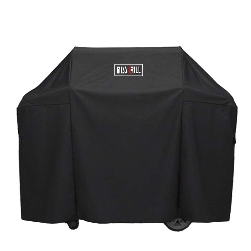 MissGrill 7130 heavy-duty waterproof material guards grill from rain and debris