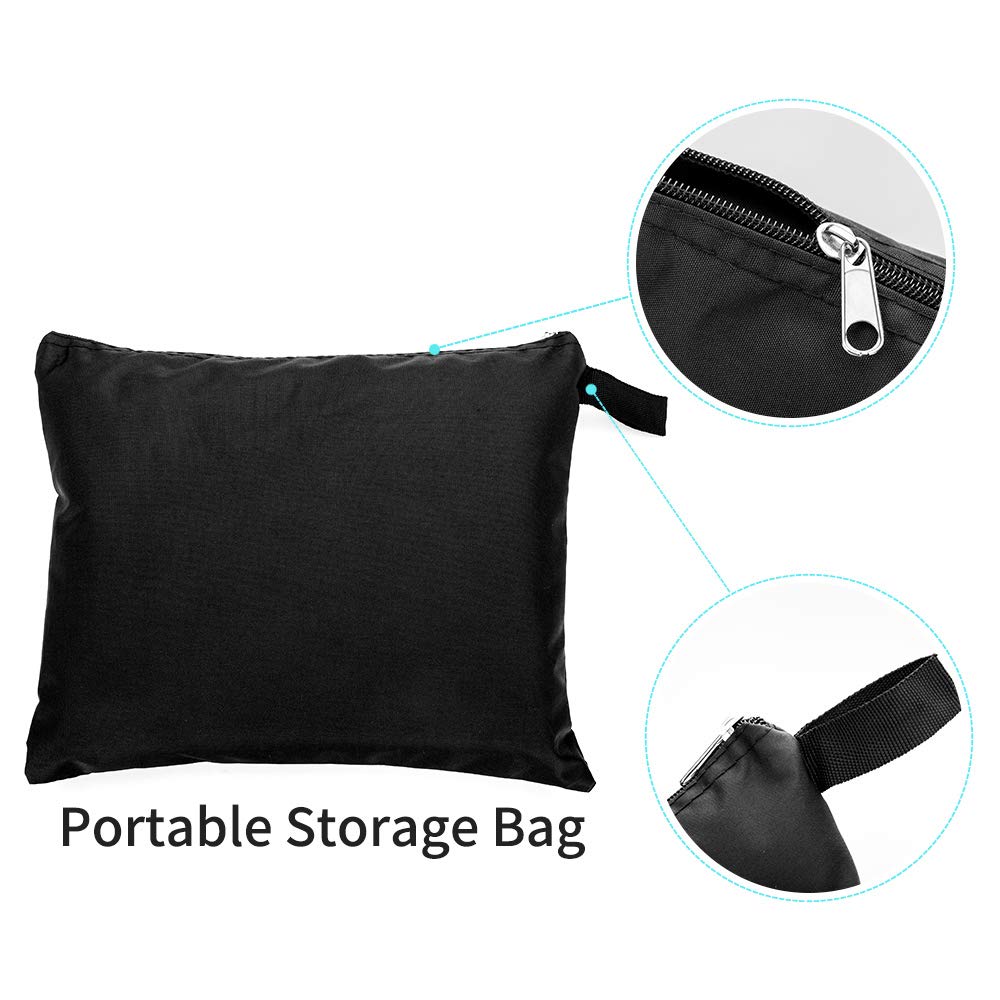 MissGrill storage bag included for tidy, compact storage