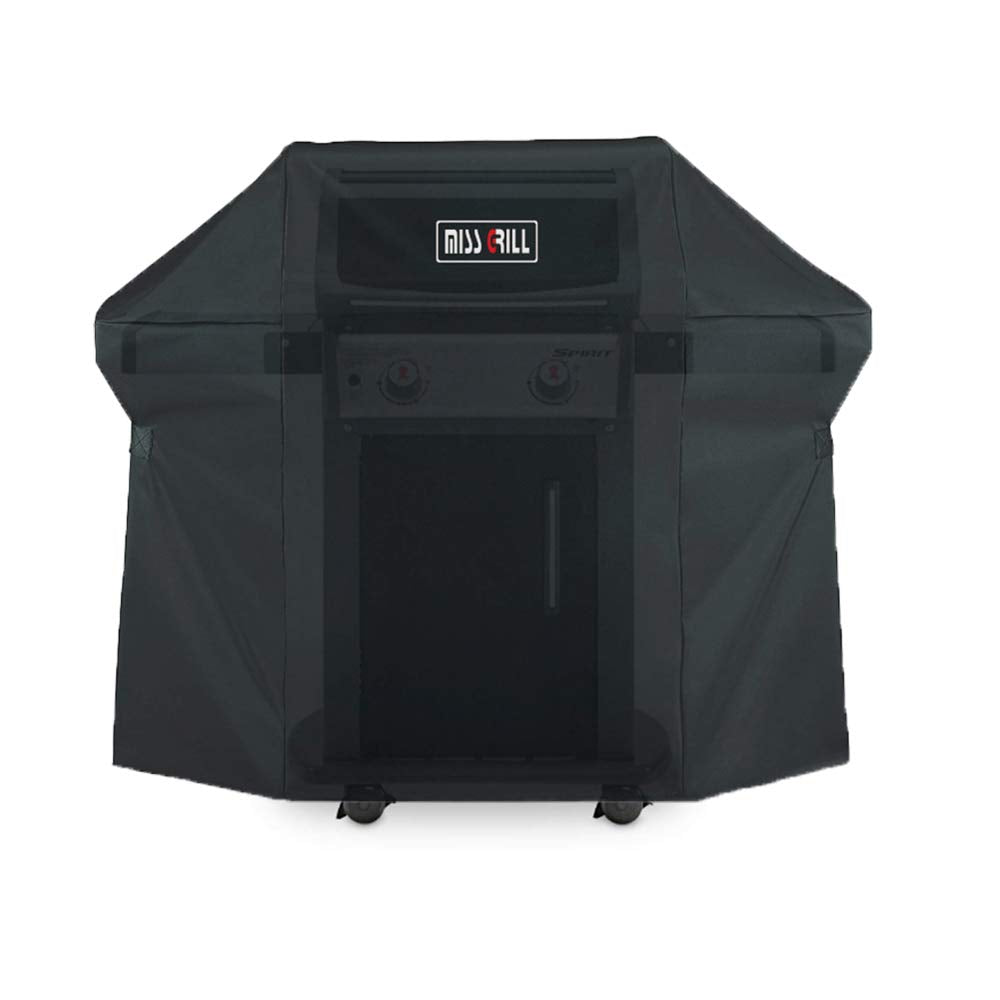 MissGrill waterproof and weather-resistant material shields against sun and rain
