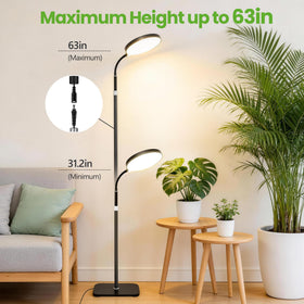 MistyJungle 10-level dimming adapts to different growth stages