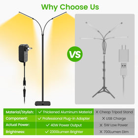 MistyJungle extendable stand reaches 66-5 inches for tall indoor plants.