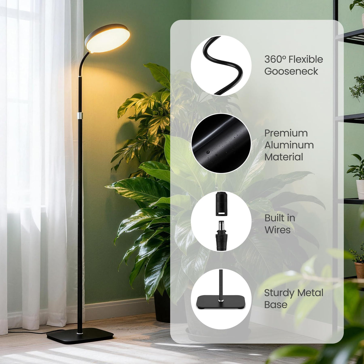 MistyJungle ideal for shelves and corners to boost plant growth