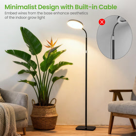 MistyJungle sturdy metal base keeps tall plants steady