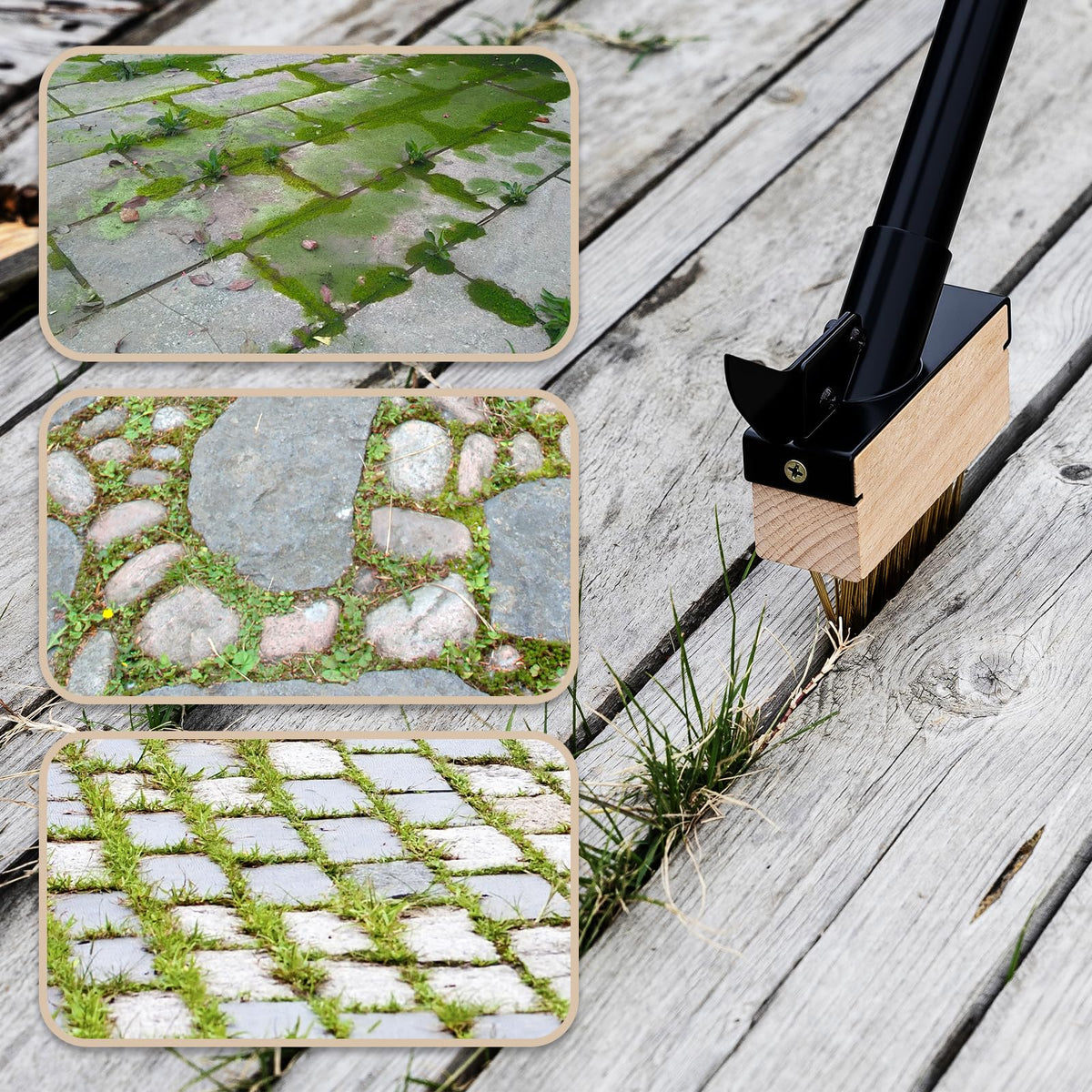 Mitclear eco-friendly weeding tool reduces pesticide use while cleaning effectively