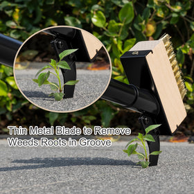 Mitclear four brush heads kit for long-lasting weed removal