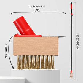 Mitclear triangular metal blade scraper loosens deep rooted weeds.