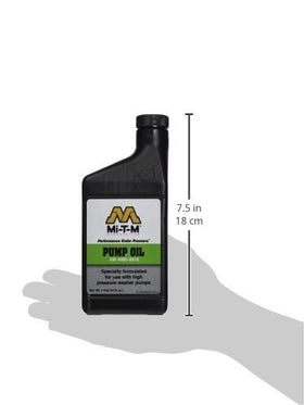 Mi-T-M AW-4085-0016 oil 2-pack label closeup for reliable maintenance and quick identification.