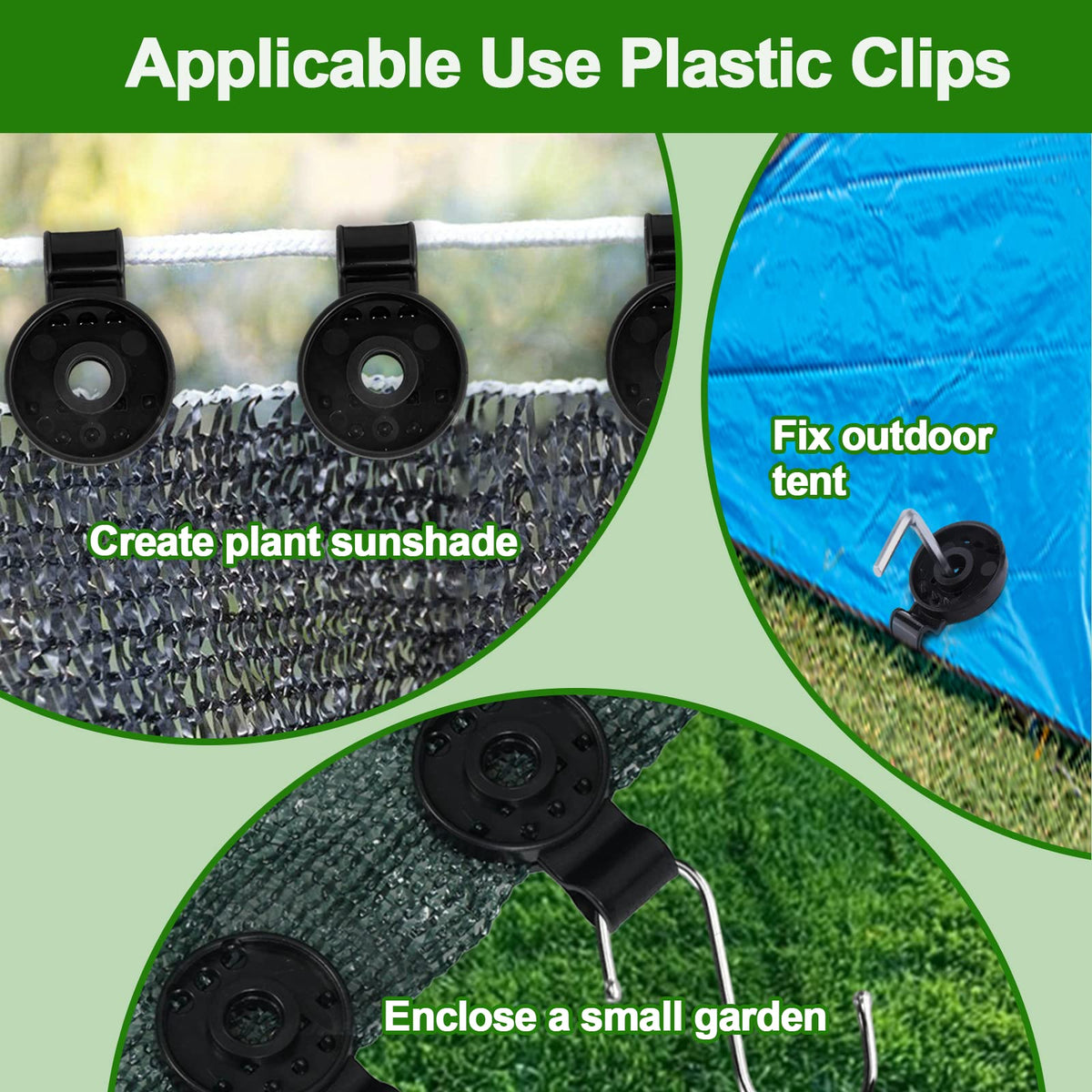 Mity Rain tarp clip provides windproof grip for tents and tarps.