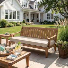 MIULEE waterproof patio cushion cover sheds rain for easy care