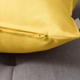 Close-up of durable canvas-polyester with PU coating for water resistance