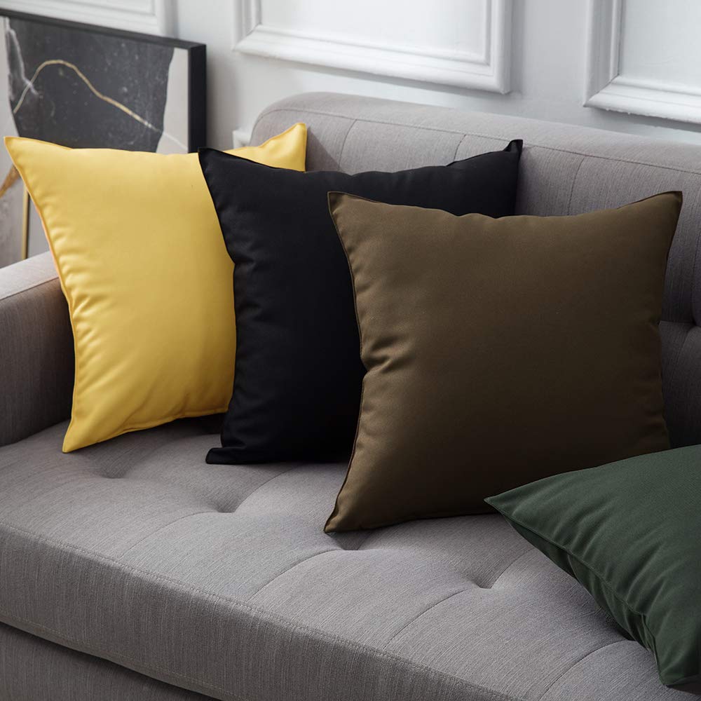 MIULEE pillow cover is machine washable for quick care