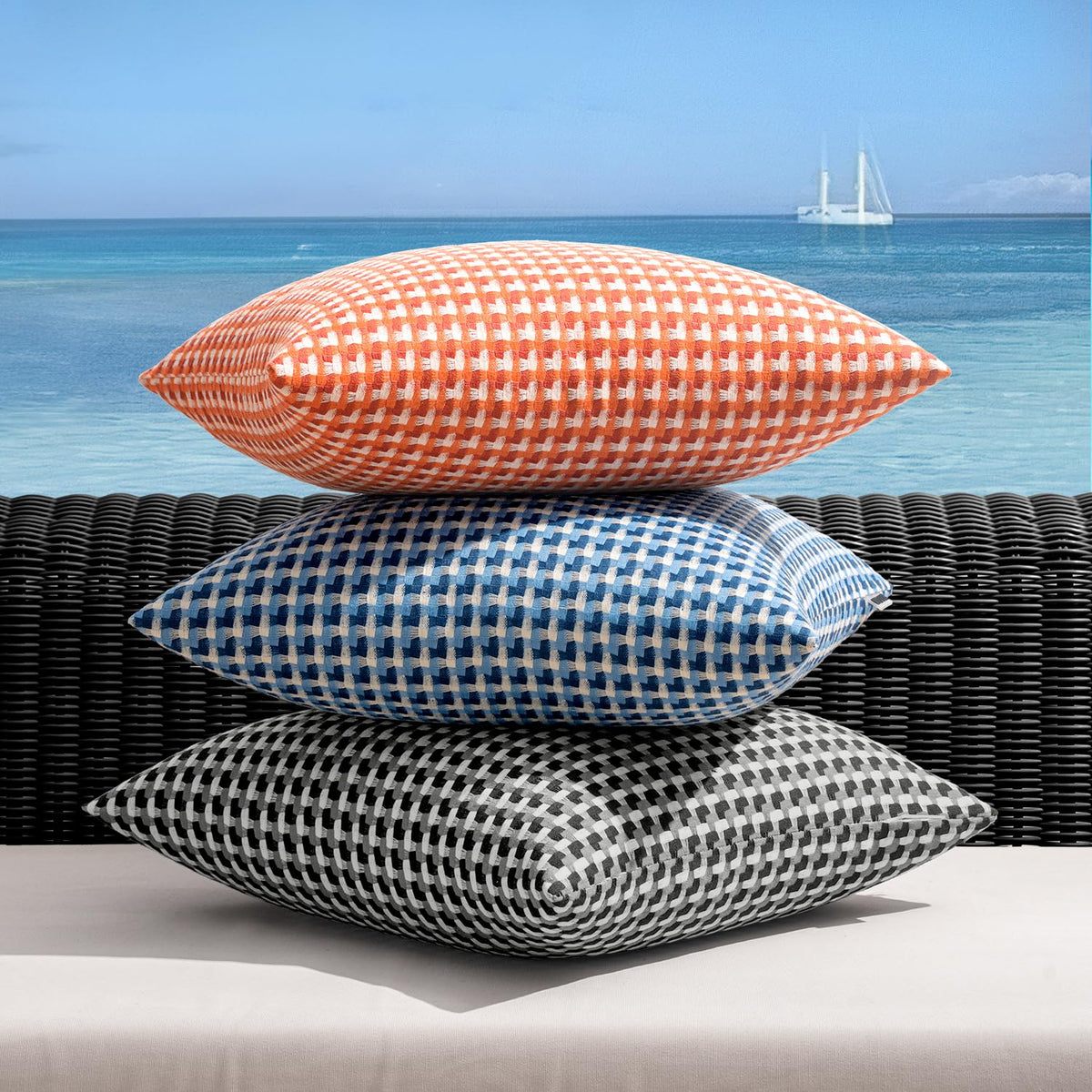 MIULEE farmhouse decor pillow cover complements rustic and modern setups