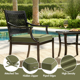 MIULEE cushions with 28D foam provide firm, lasting support