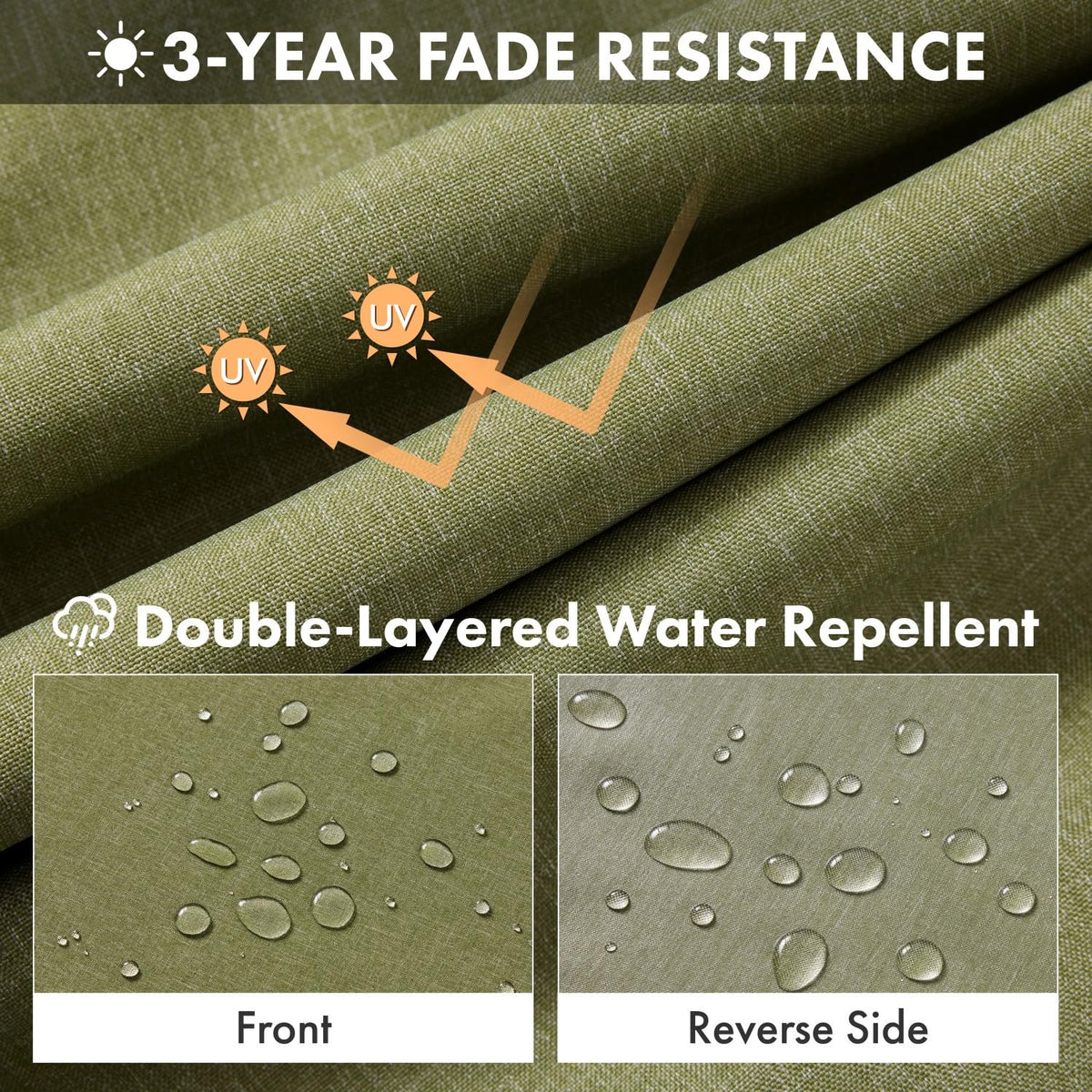 MIULEE cushions hidden zipper design for easy cover removal and cleaning