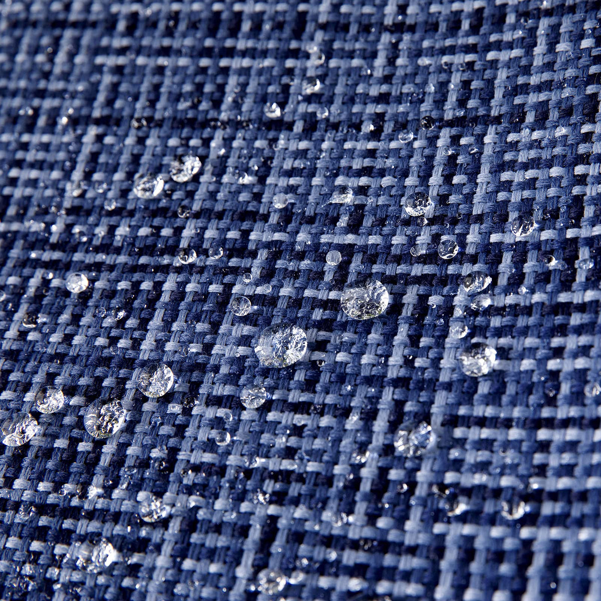 MIULEE navy pillow cover with invisible zipper for easy changes