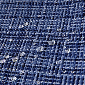 MIULEE navy pillow cover with invisible zipper for easy changes