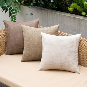MIULEE care-friendly pillow cover ready for machine washing on cold.
