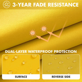 MIULEE cushions show non-slip bottom and adjustable straps for stability.