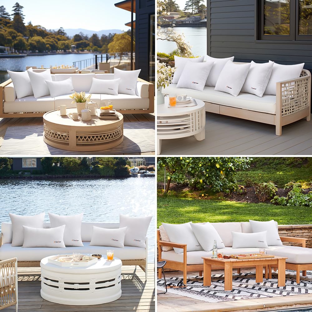 MIULEE four-pack pillow inserts are easy to care for