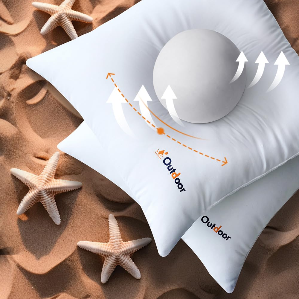 MIULEE outdoor pillows perfect for patio decor and garden seating