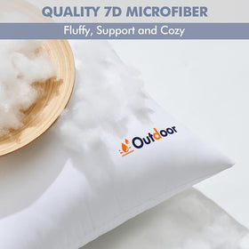 MIULEE outdoor pillows with waterproof cover for rain-ready outdoor spaces